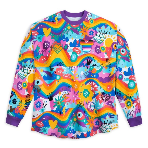 New Disney Pride Mickey Mouse Spirit Jersey For Adults - Picture 10 of 11